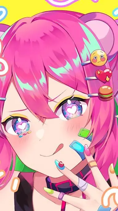 ai character: Hina Ichigo  background