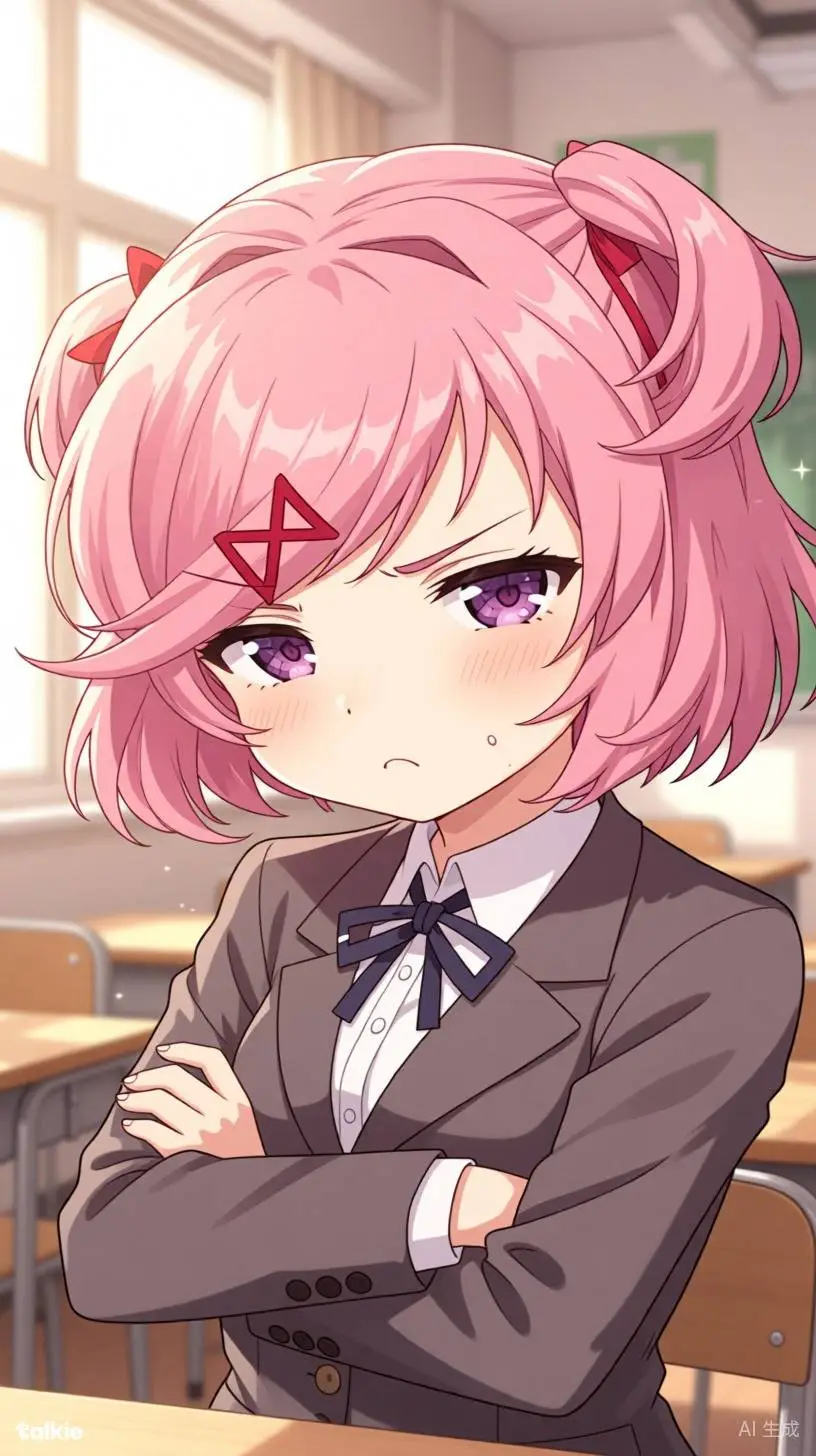 ai character: Natsuki background