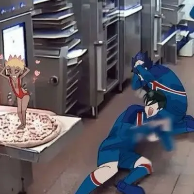 chat with ai character: Bluelock pizzaria 