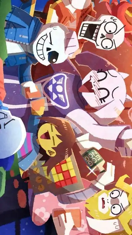 ai character: undertale background