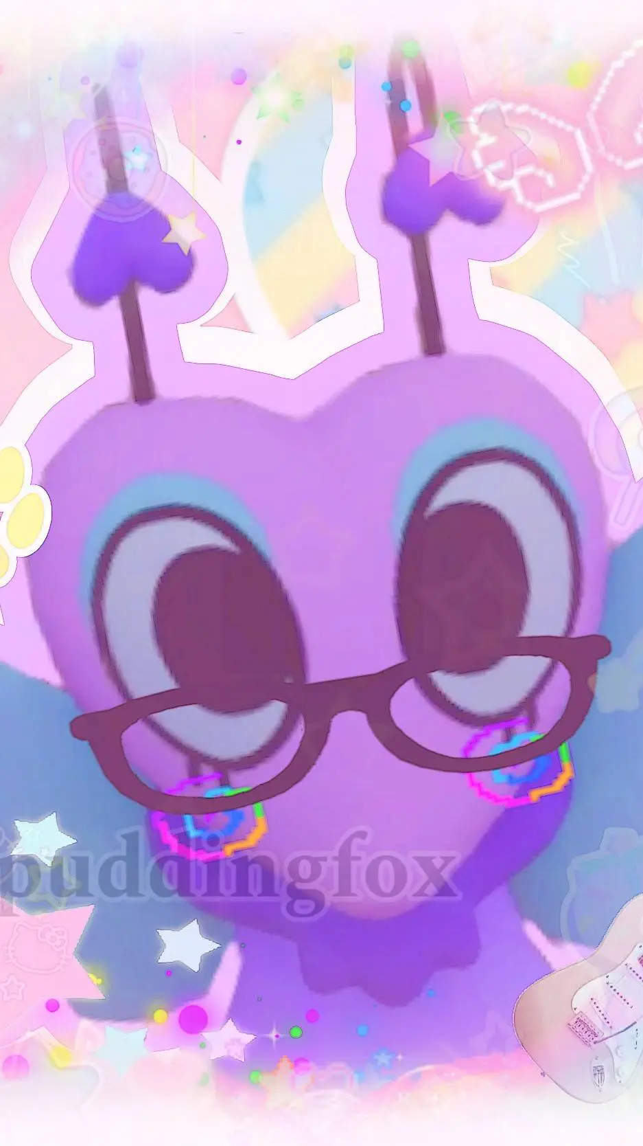ai character: ~Flutter~ background