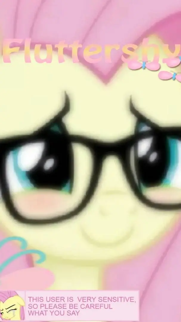 ai character: fluttershy background