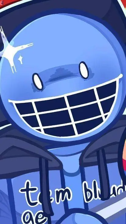 ai character: bluudud ;D background