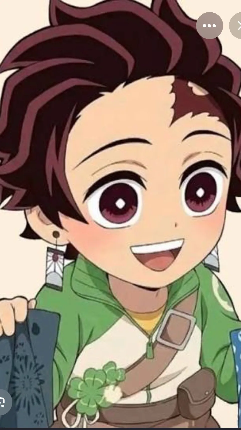 ai character: Tanjiro background