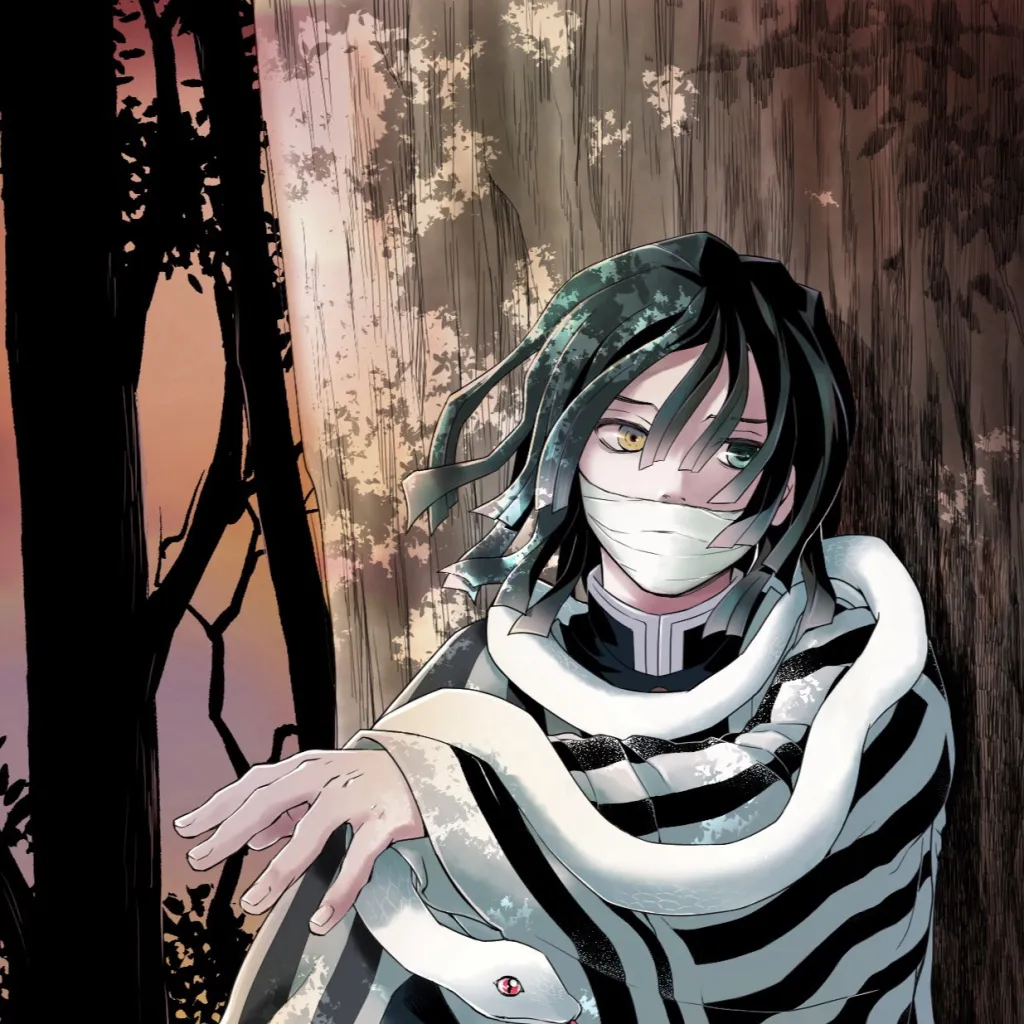 chat with ai character: Iguro Obanai 