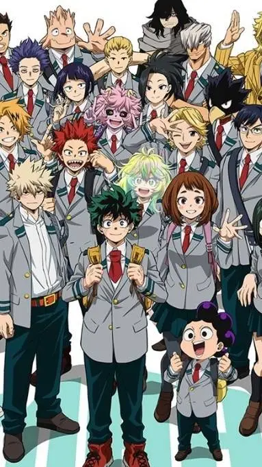 ai character: Mha Pool Party! background