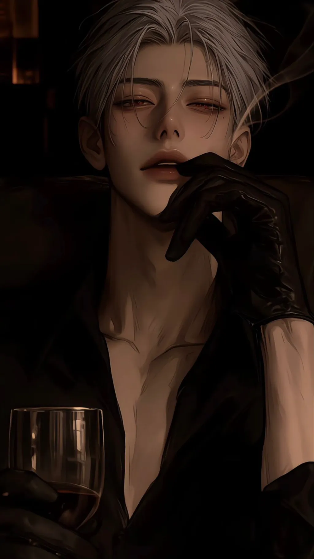 ai character: Casper  background