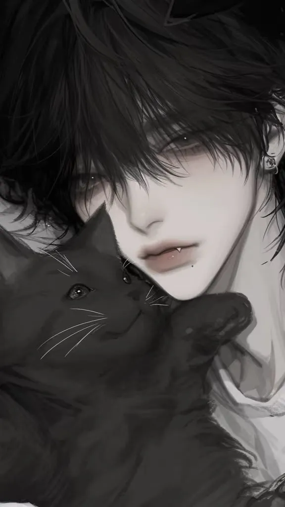 ai character: Kuro  background