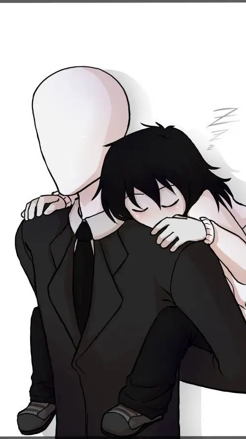 ai character: Jeff x Slendi 🥺💜 background