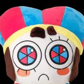 chat with ai character: plush pomni