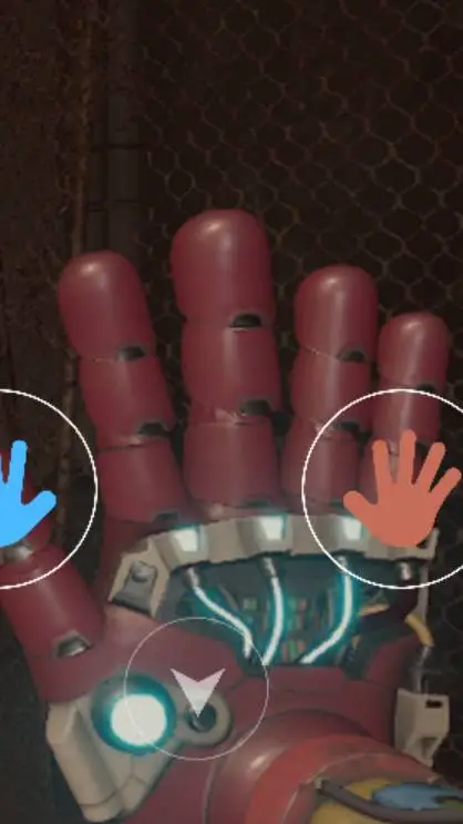 ai character: omni hand background