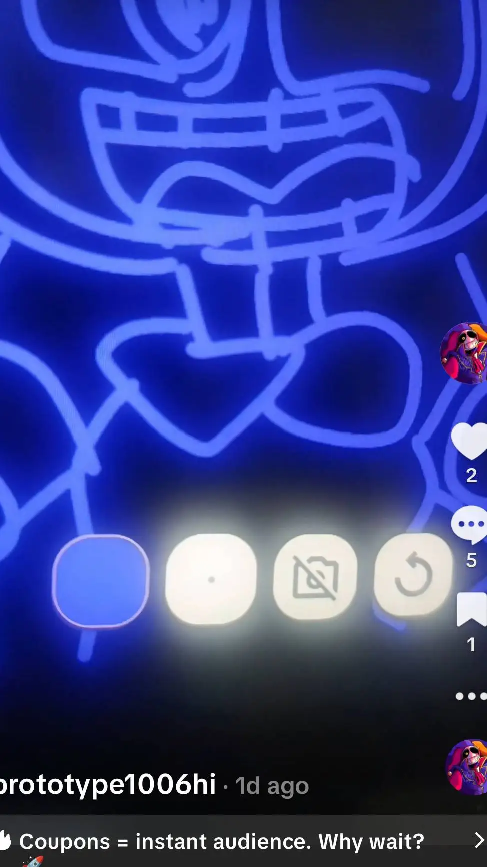 ai character: prototype get eate background