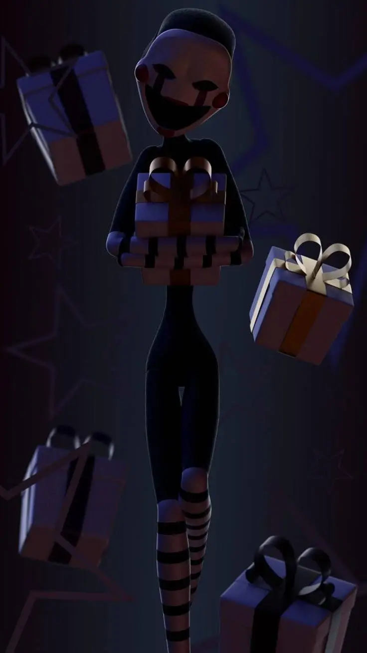 ai character: puppet background