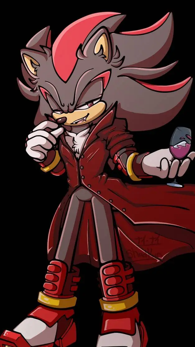 ai character: Vampire Shadow background