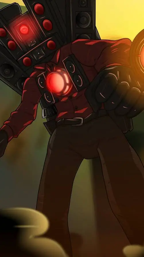 ai character: Titan speakerman background
