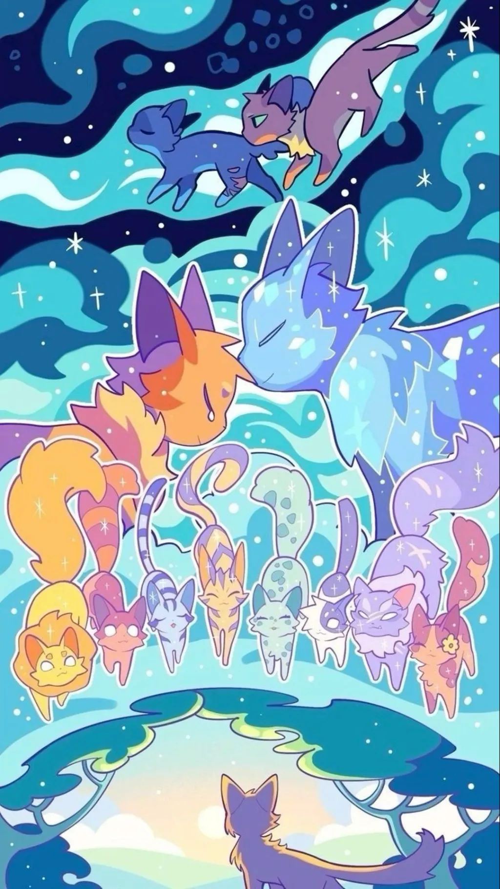 ai character: Warrior cats RP background