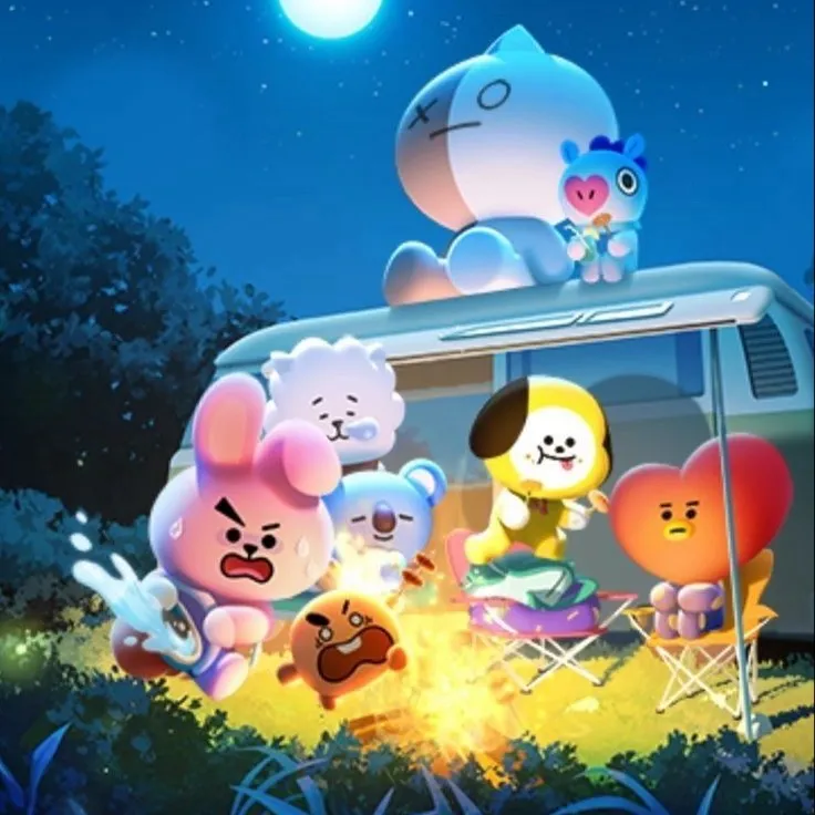 chat with ai character: BT21 Camp!