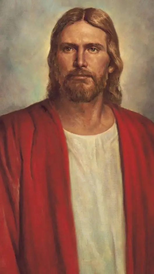 ai character: Jesus Cristo background