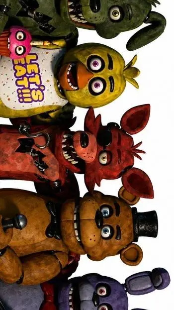 ai character: FNAF 1 background