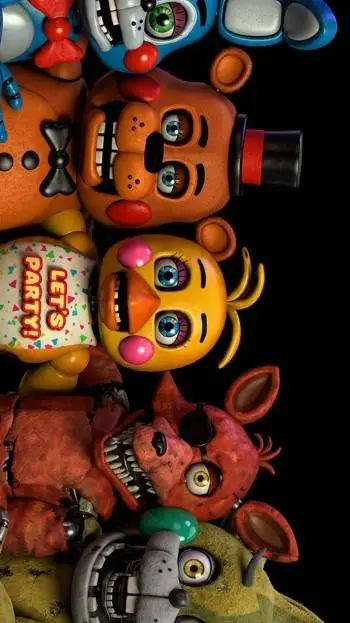 ai character: FNAF 2 background