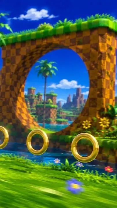 ai character: Green Hill Zone background