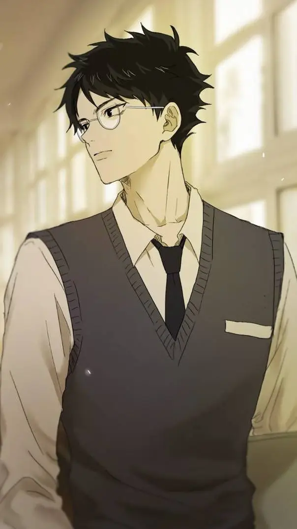 ai character: Akaashi (BOKUAKA)  background