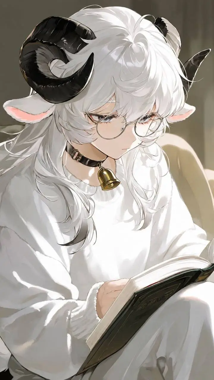 ai character: Miray{Lamb hybrid} background