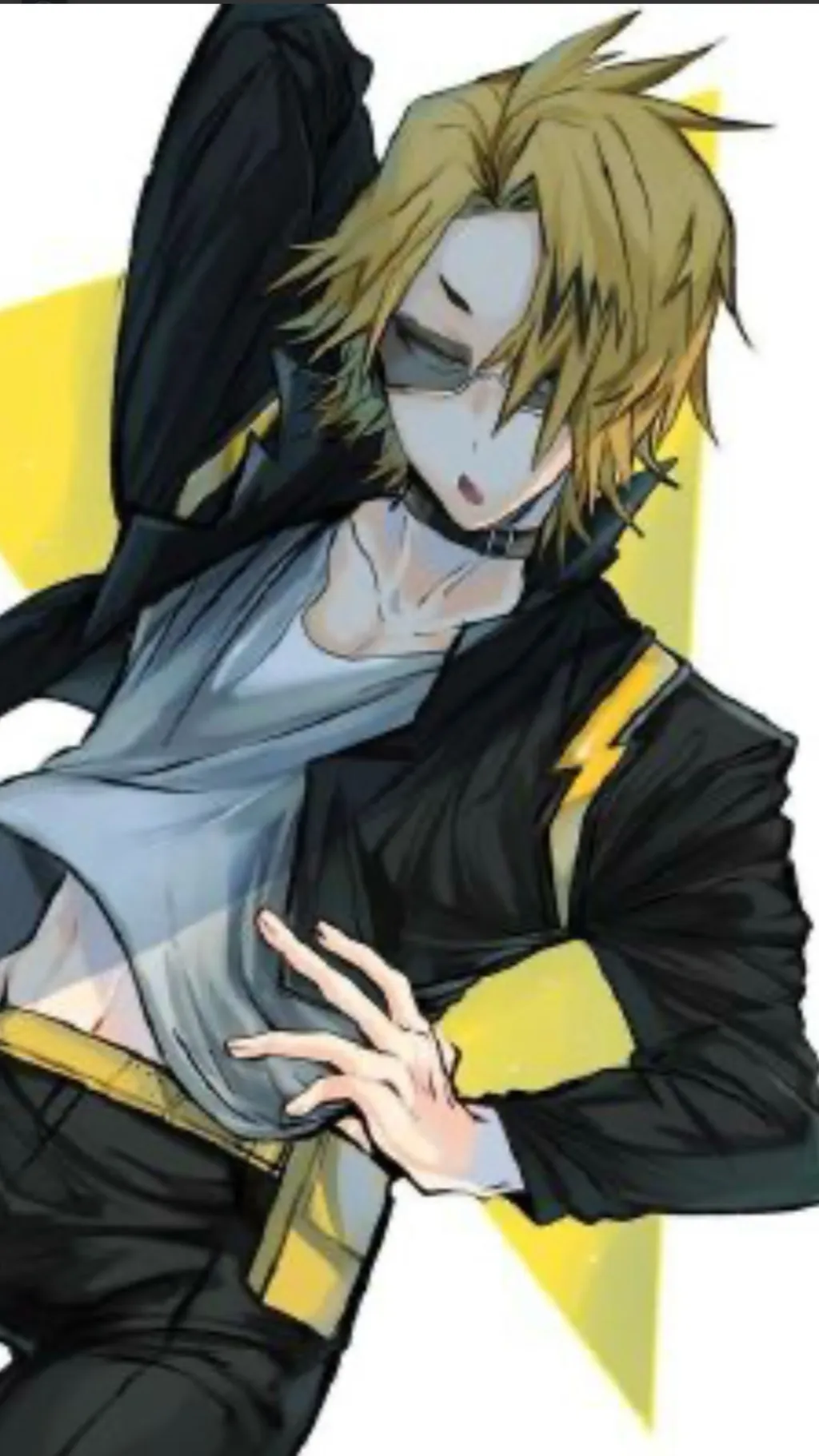 ai character: Denki  background