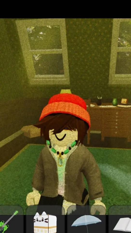 ai character: plushies look like background