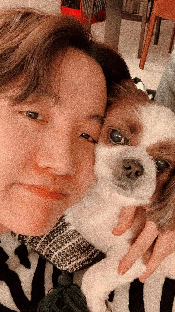 ai character: J hope&Mickey background