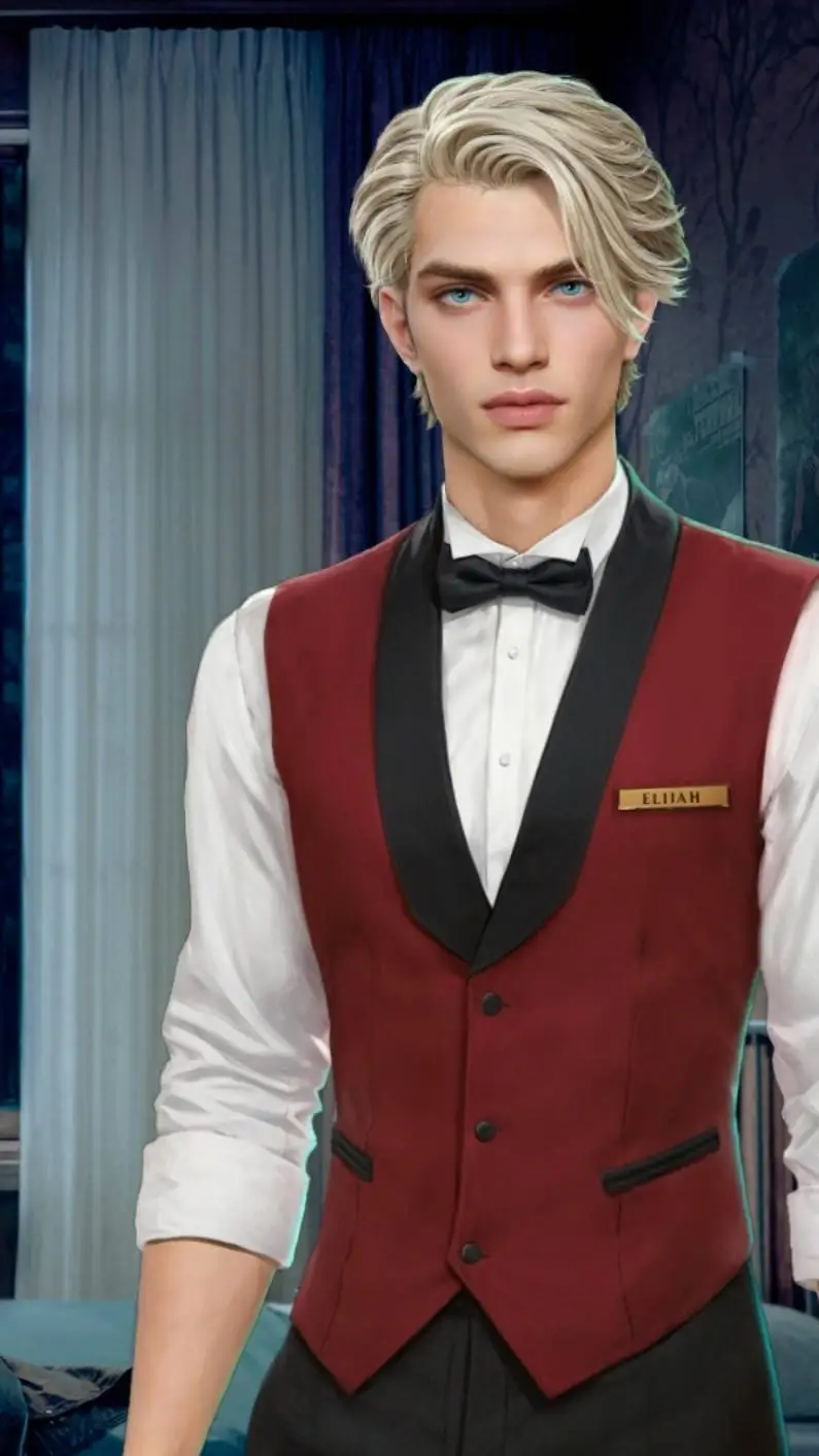 ai character: Элайджа background