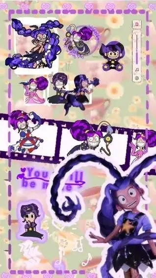 ai character: Lily love braids  background