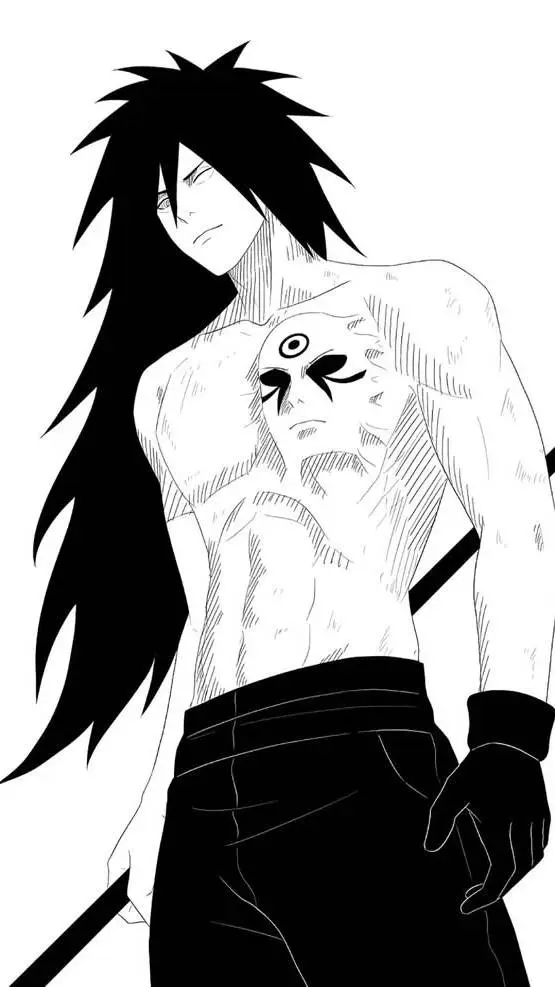 ai character: Madara Uchiha  background