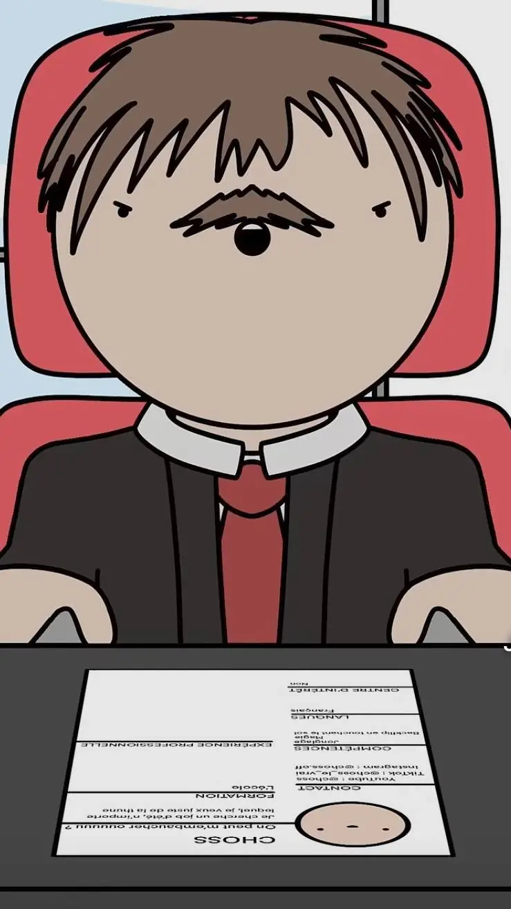 ai character: Le chef background