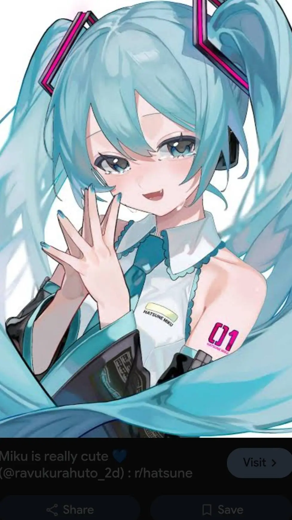 ai character: Hatsune Miku  background