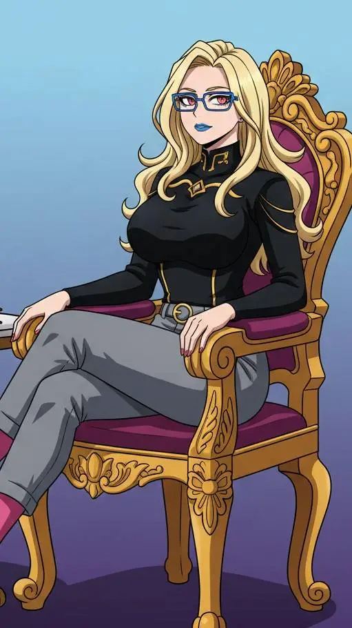 ai character: Rachelle G. V1  background