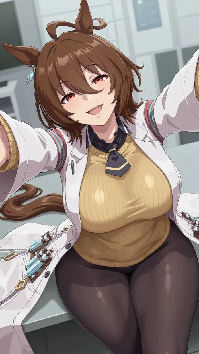 ai character: Agnes Tachyon  background