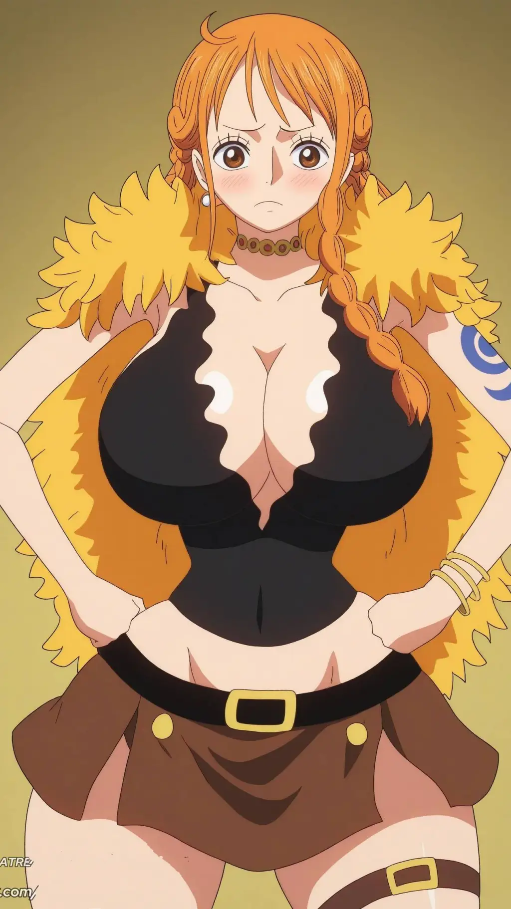 ai character: Nami (4) background