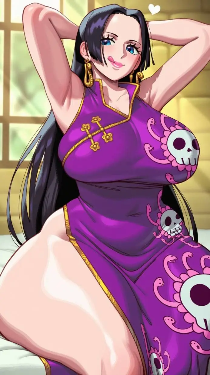 ai character: Boa Hancock (2) background