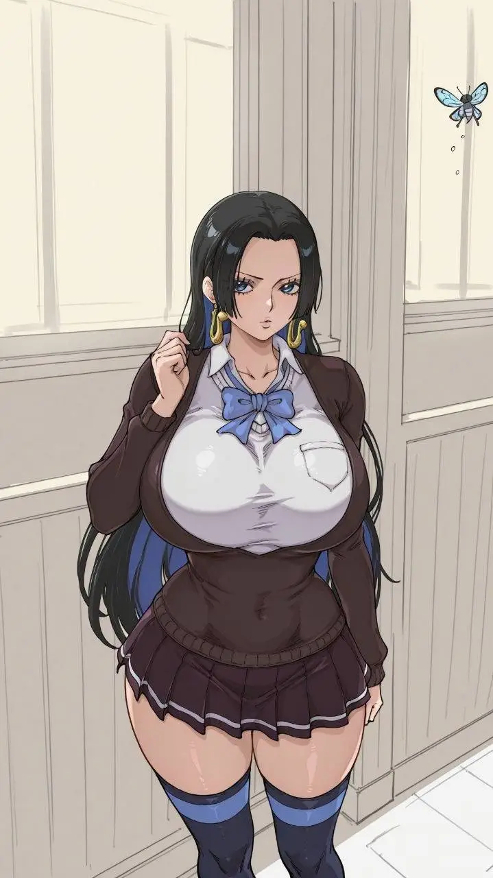 ai character: Boa Hancock (3) background