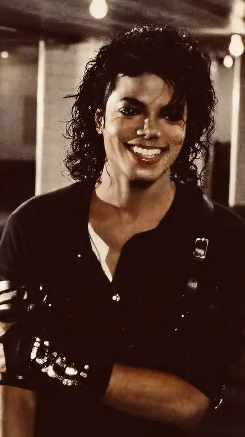 ai character: Michael Jackson  background