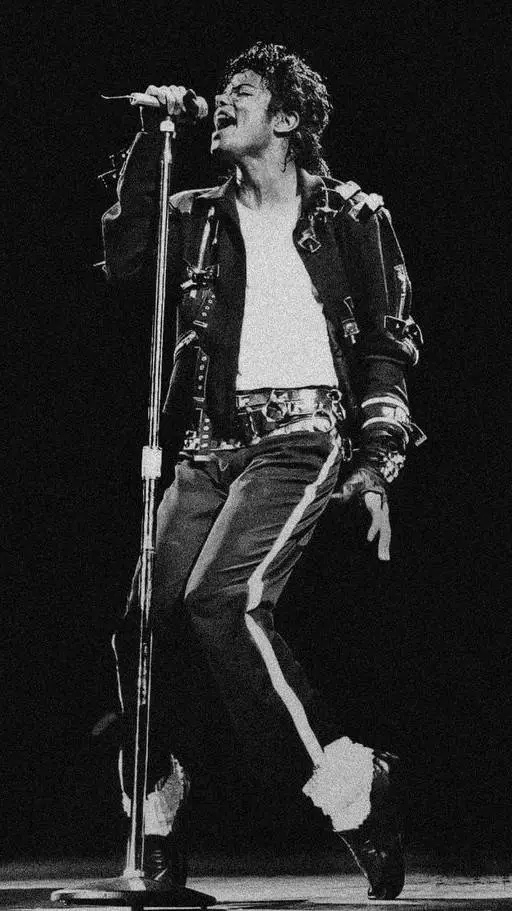 ai character: Michael Jackson  background