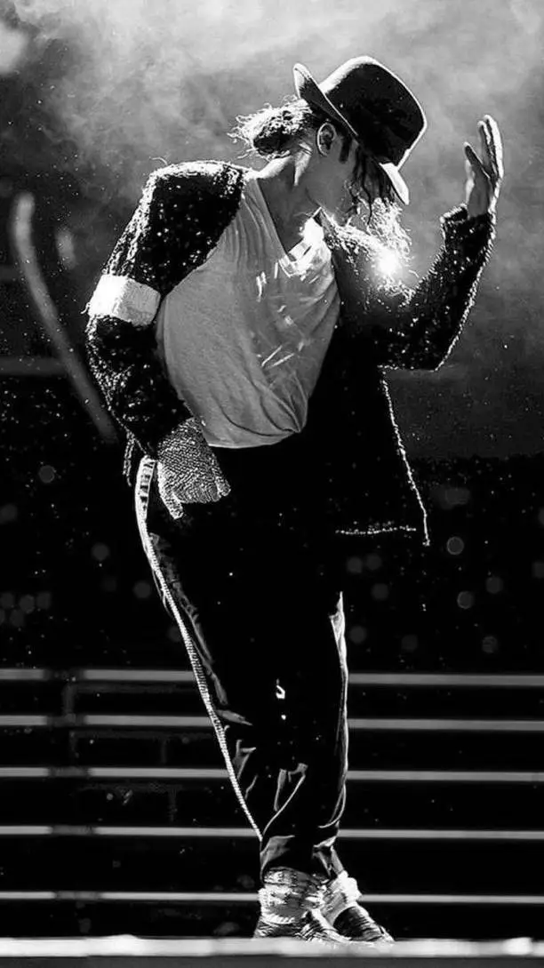 ai character: Michael Jackson  background
