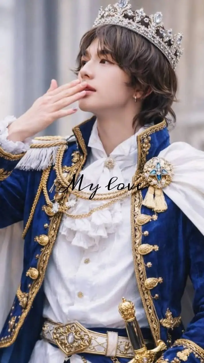 ai character: Prince hyunjin  background