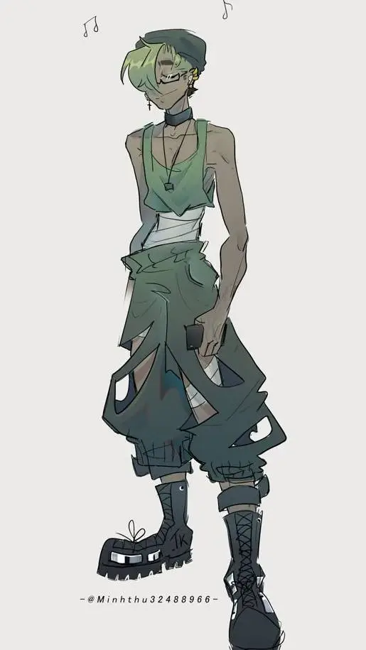 ai character: TK lee parker  background