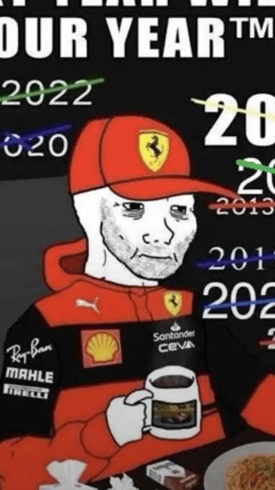 ai character: Ferrari F1 Fan background
