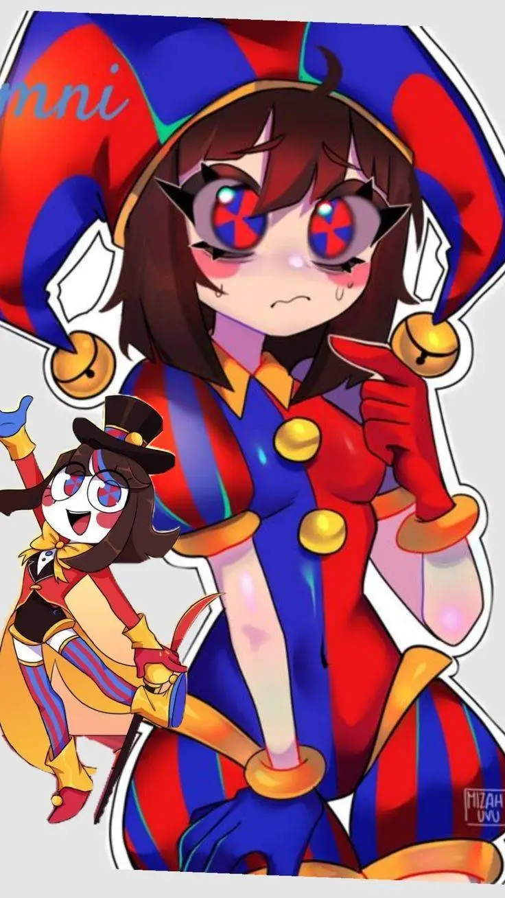 ai character: pomni background