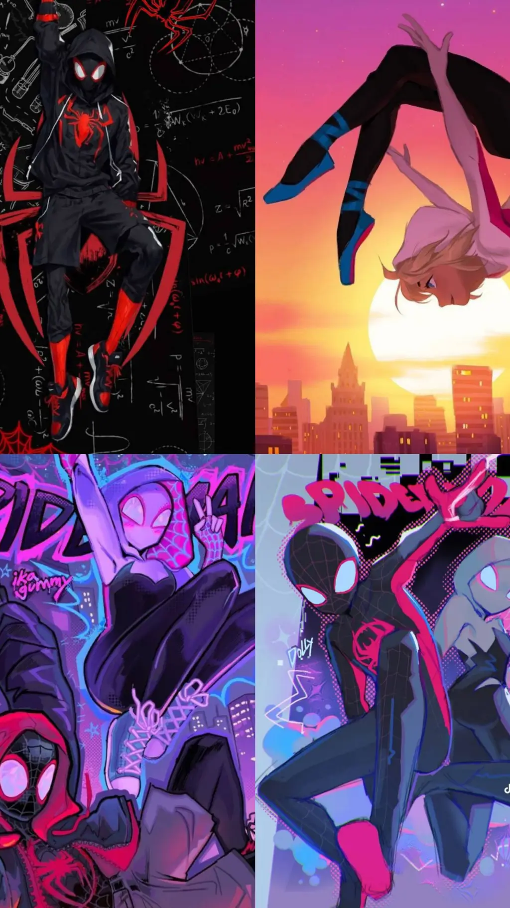 ai character: SPIDERS❤💓🕷 background