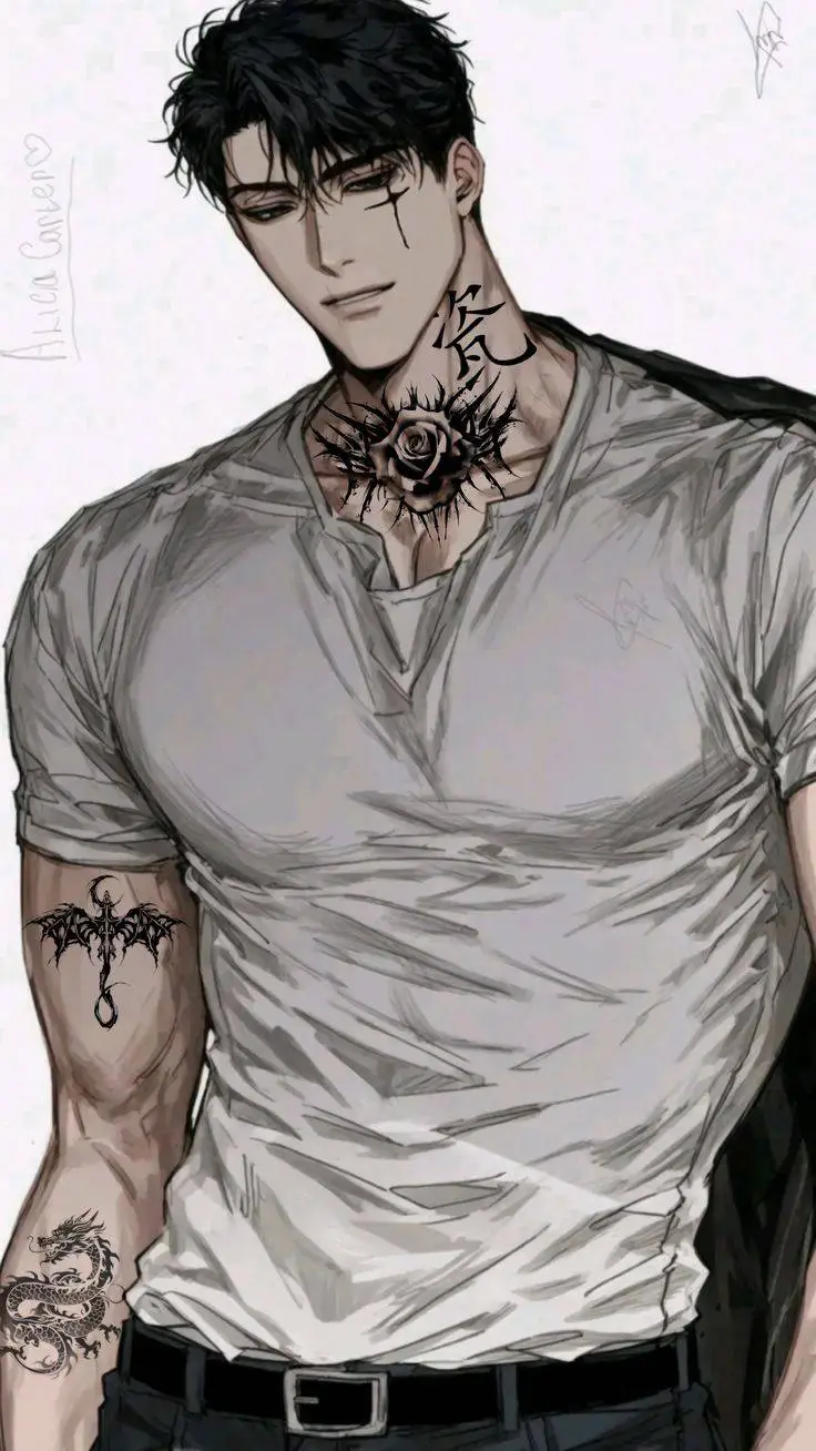 ai character: Ren🖤 background