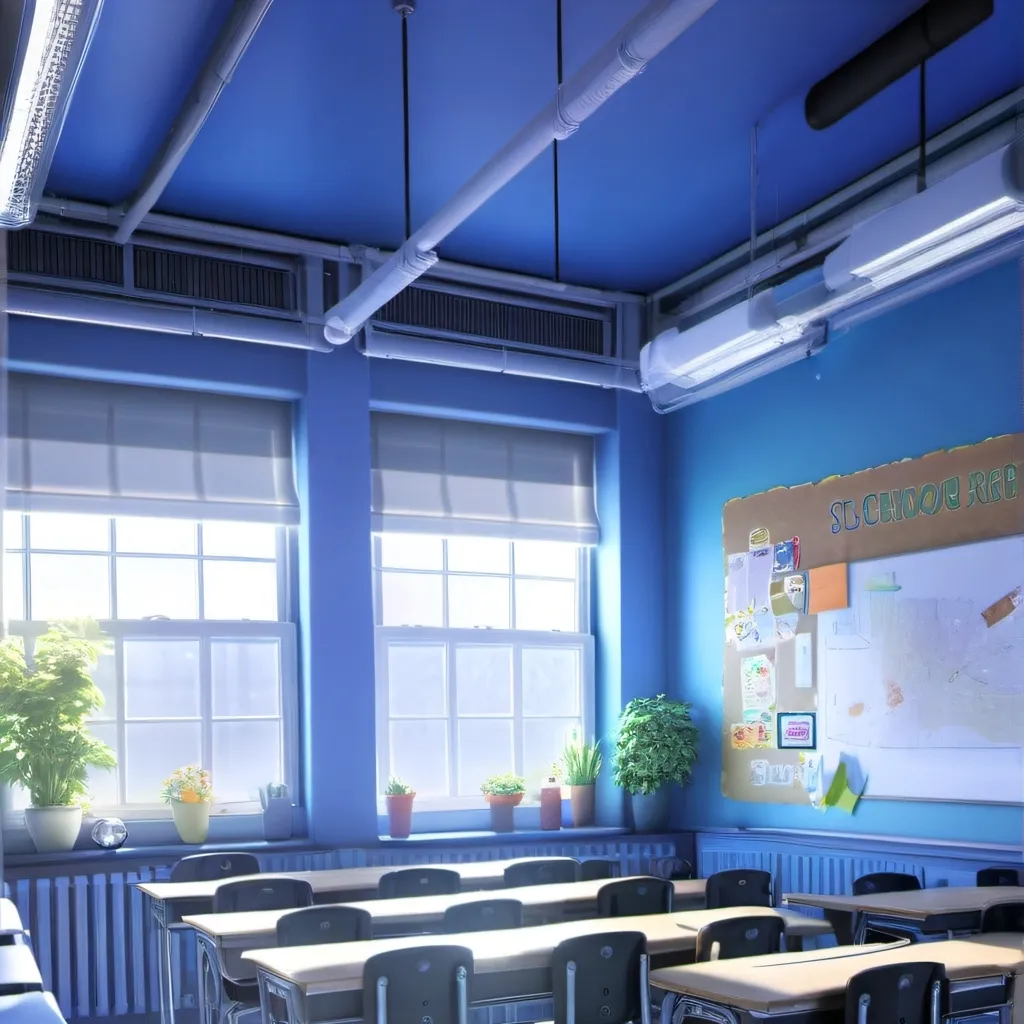 chat with ai character: school